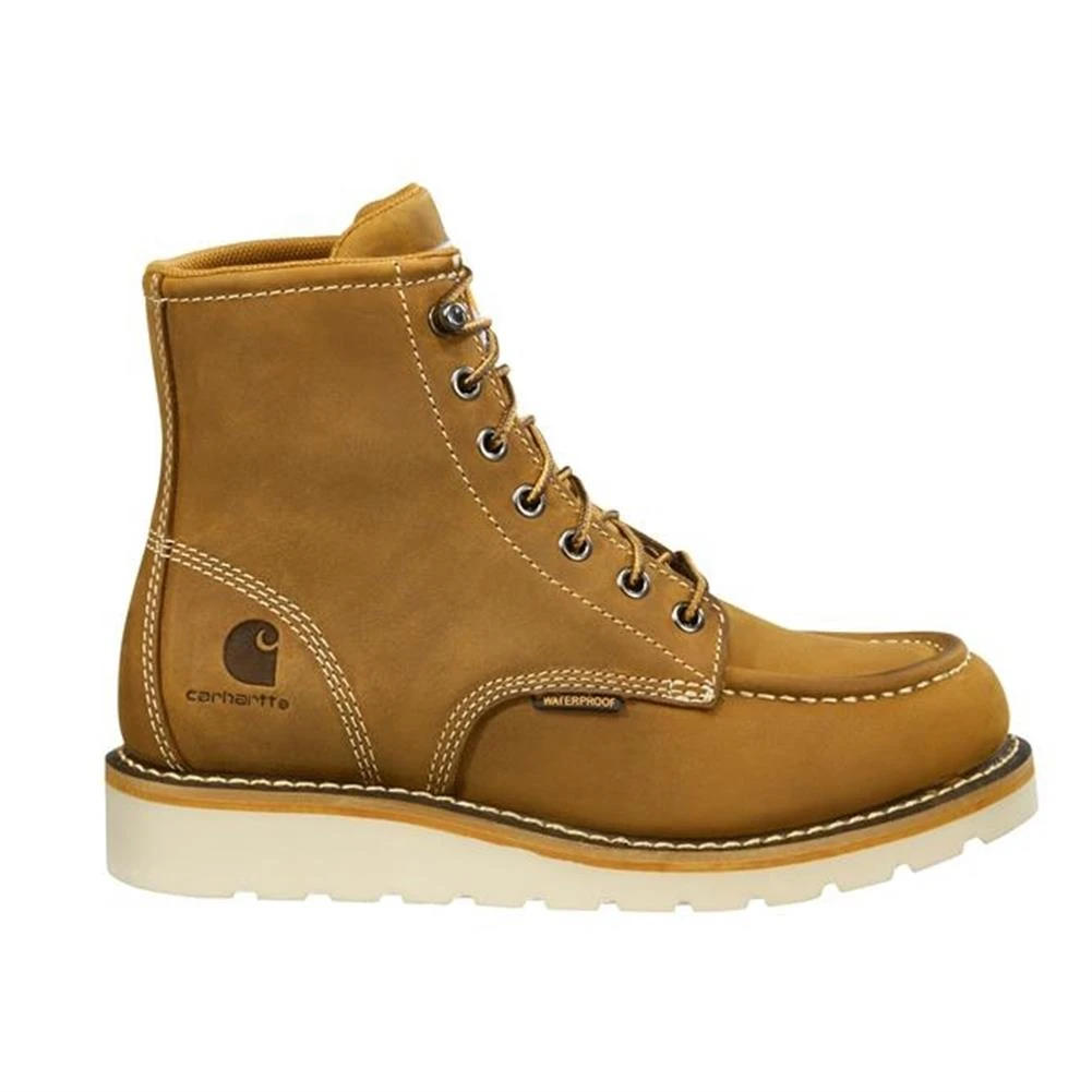 Women's Carhartt 6" Wedge Moc Toe Waterproof Boots - Image 8