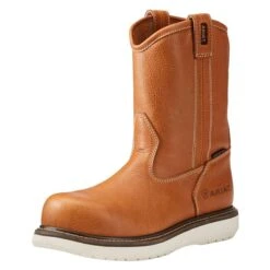 Men's Ariat 10" Rebar Wedge Pull-On Composite Toe Boots