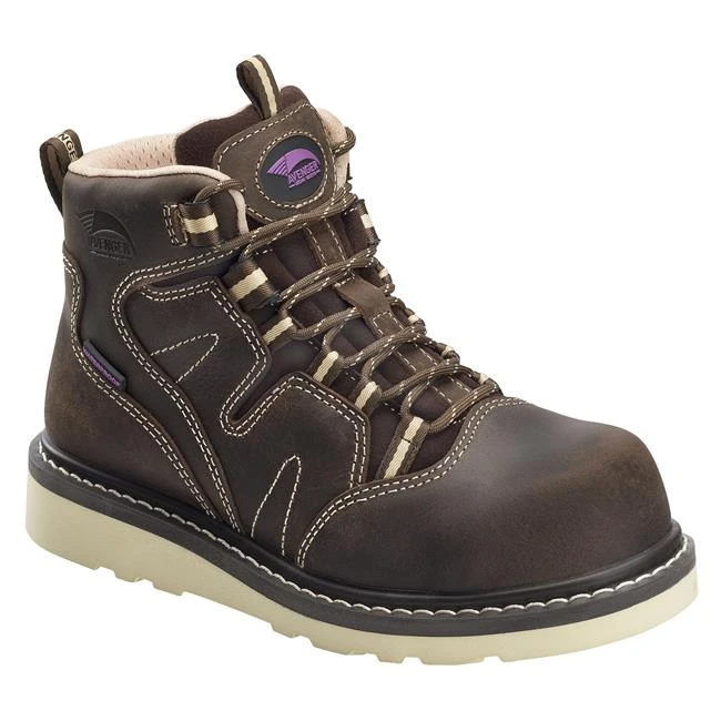 Women's Avenger Wedge Lace Composite Toe Waterproof Boots