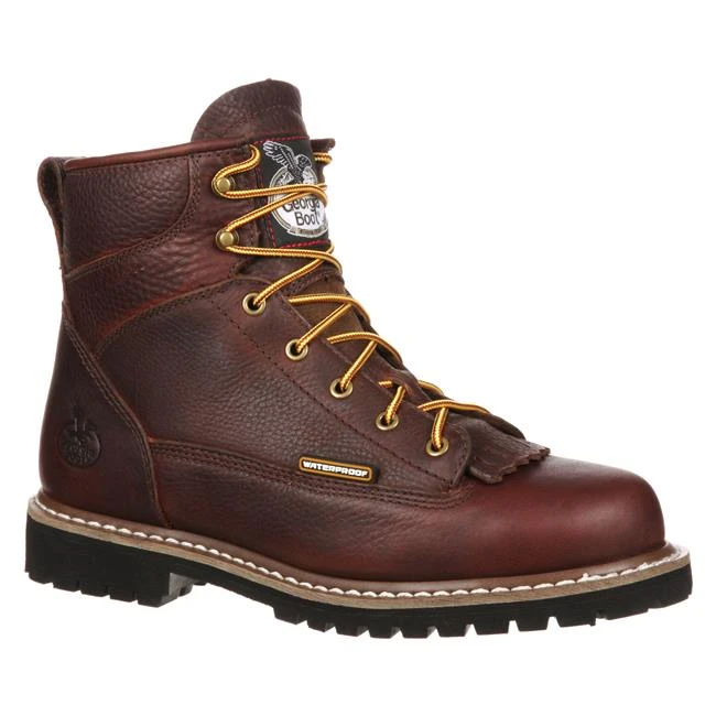 Men's Georgia Lace-To-Toe Waterproof Boots