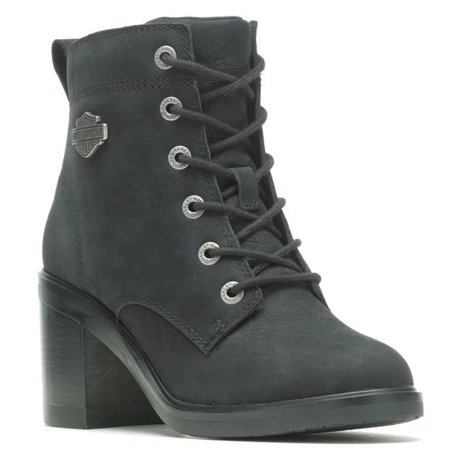 Women's Harley Davidson Footwear Corby Lace Side-Zip Boots