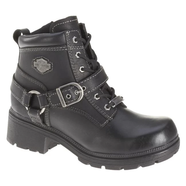 Women's Harley Davidson Tegan Side-Zip Boots