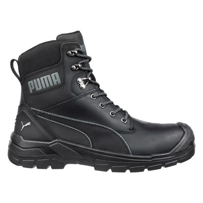 Men's Puma Safety 7" Conquest CTX Side-Zip Fiberglass Toe Boots