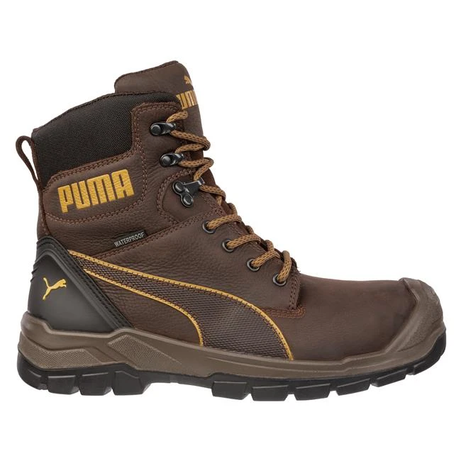 Men's Puma Safety 7" Conquest CTX Side-Zip Fiberglass Toe Boots - Image 5