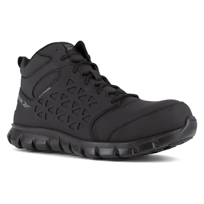 Men's Reebok Sublite Cushion Work Mid Composite Toe Boots