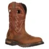 Men's Rocky 11" Branson Saddle Roper Waterproof Boots