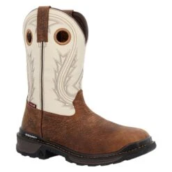 Men's Rocky Rams Horn Work Composite Toe Waterproof Boots