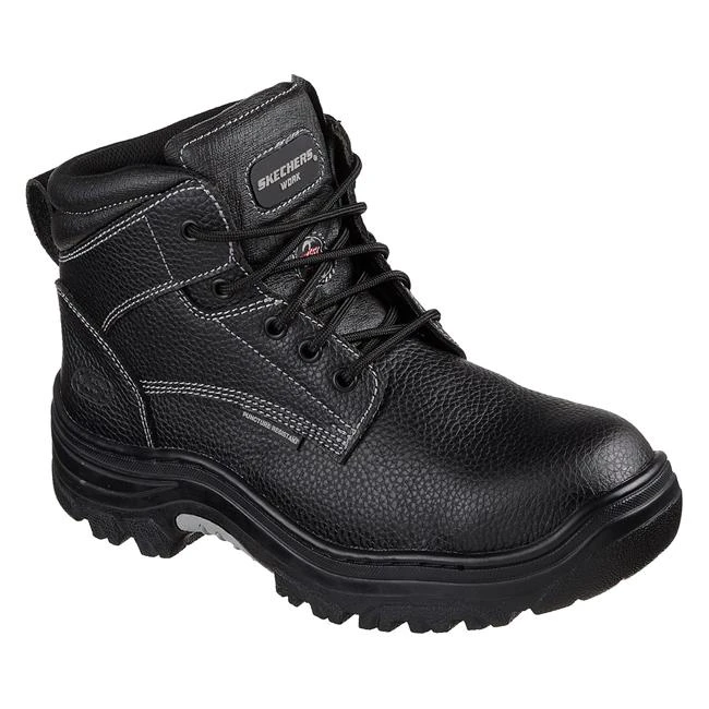 Men's Skechers Work Burgin Tarlac Steel Toe Boots - Image 6