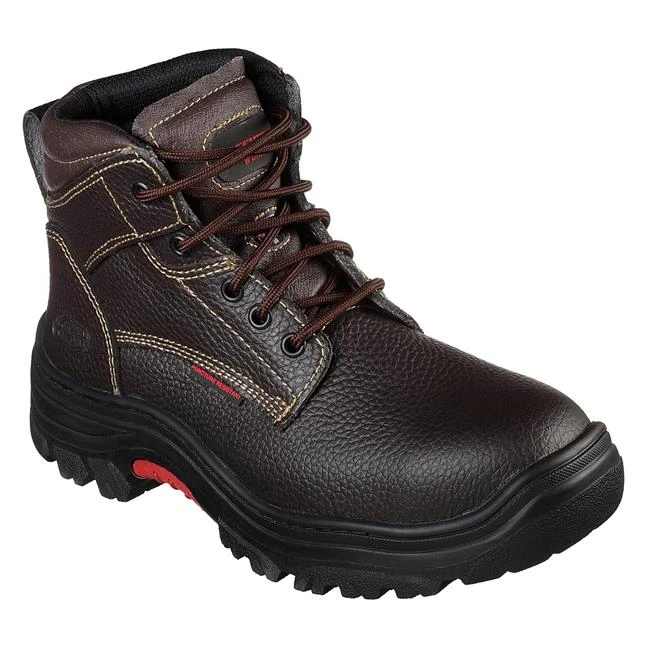 Men's Skechers Work Burgin Tarlac Steel Toe Boots