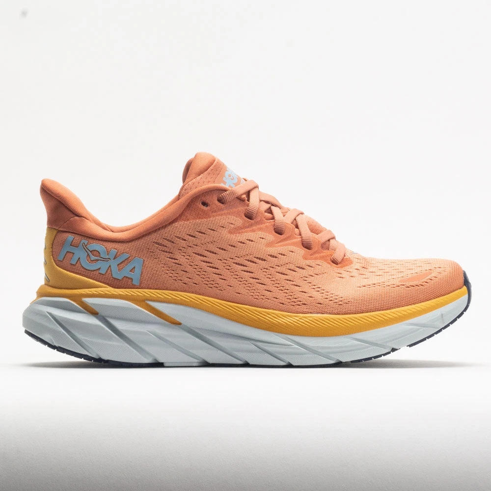Hoka One One Clifton 8 Women's Sun Baked/Shell Coral