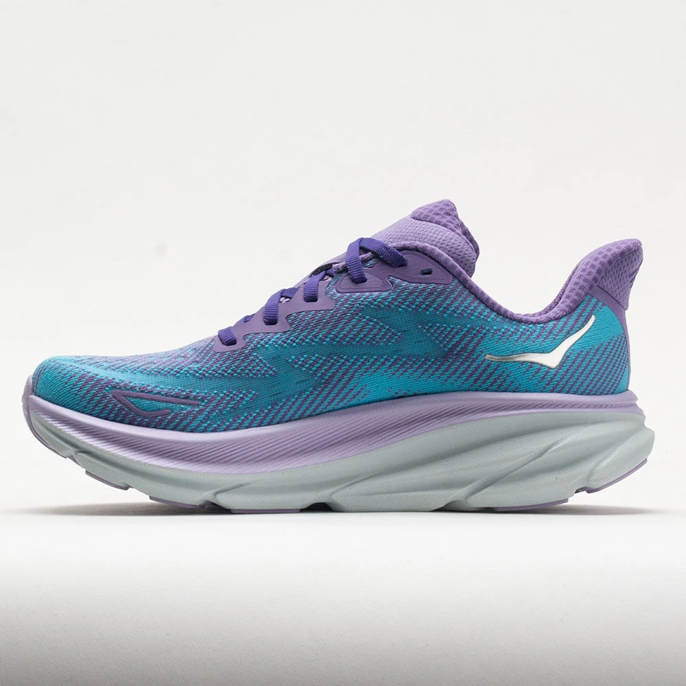 HOKA Clifton 9 Women's Chalk Violet/Pastel Lilac - Image 2