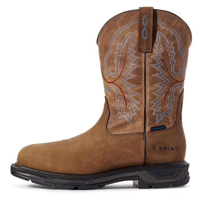 Men's Ariat 11" Workhog XT H2O Wide Sqare Toe Waterproof Boots - Image 2
