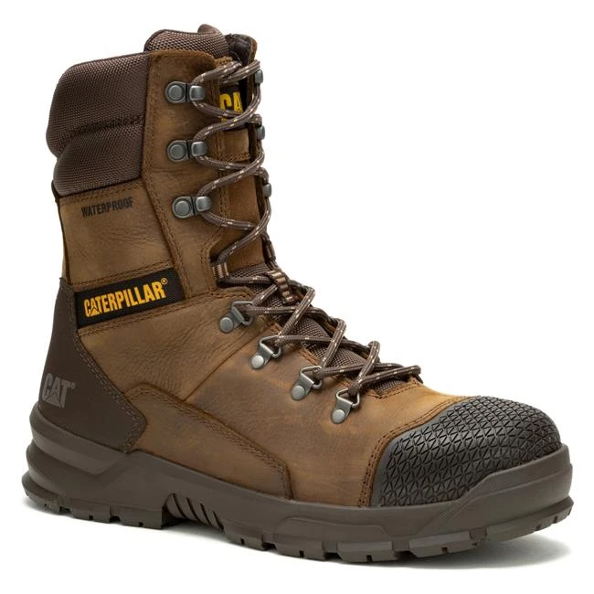 Men's CAT 8" Accomplice X Steel Toe Waterproof Boots - Image 9