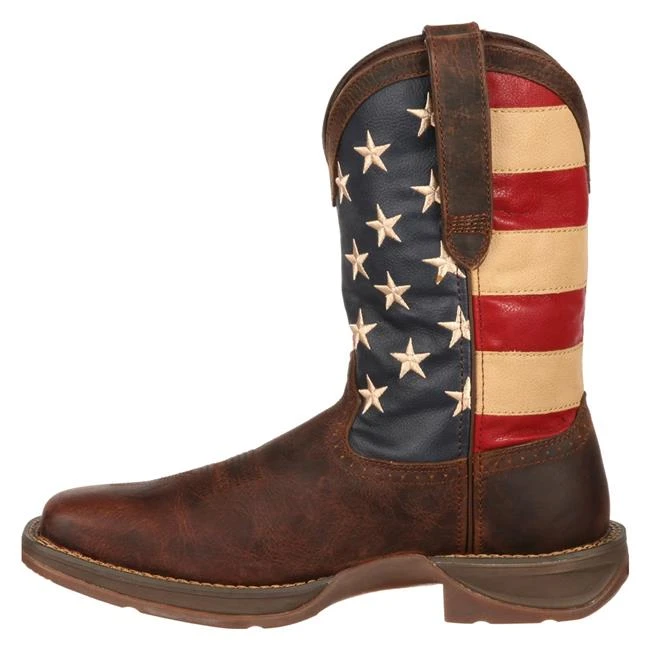 Men's Durango 12" Rebel Flag Boots - Image 2
