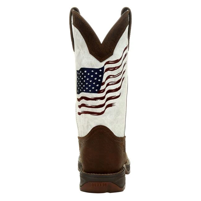 Women's Durango Lady Rebel Distressed Flag Embroidery Western Boots - Image 2