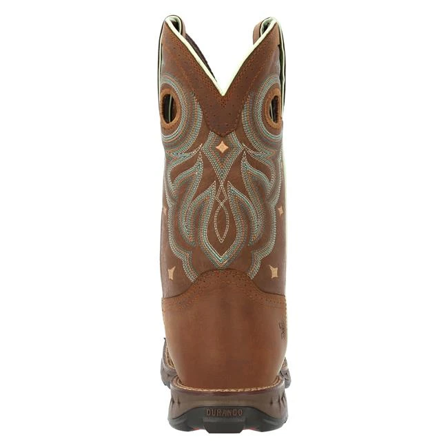 Women's Durango Maverick Steel Toe Waterproof Western Work Boots - Image 2