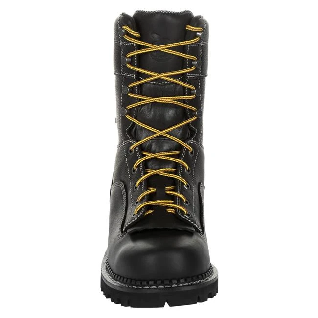 Men's Georgia 9" Low-Heel Logger Waterproof Boots - Image 2