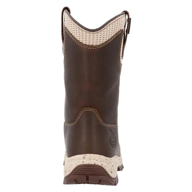 Women's Georgia Eagle Trail Alloy Toe Waterproof Pull-On Work Boots - Image 2