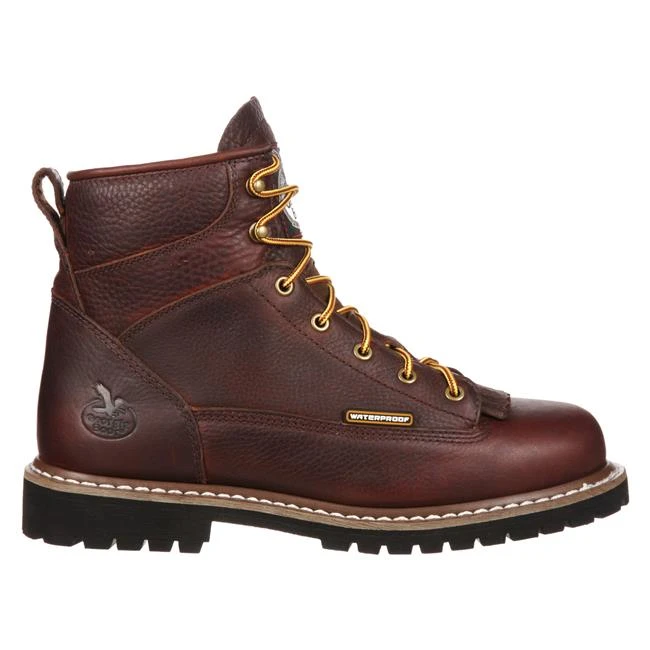Men's Georgia Lace-To-Toe Waterproof Boots - Image 2