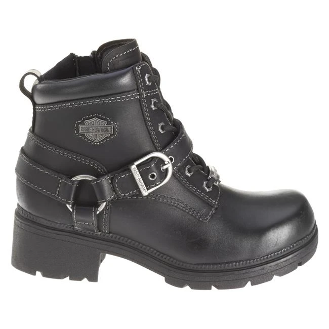 Women's Harley Davidson Tegan Side-Zip Boots - Image 2