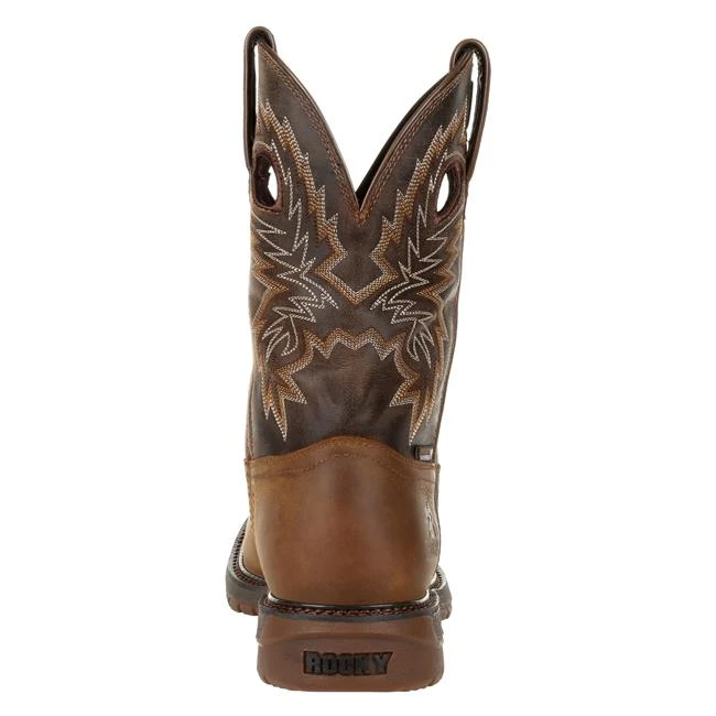 Men's Rocky Original Ride FLX Western Waterproof Boots - Image 2