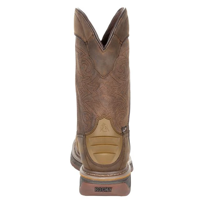 Men's Rocky Square Toe Western Boots - Image 2