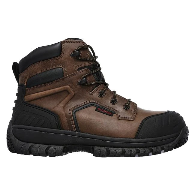 Men's Skechers Work Onkin Steel Toe Waterproof Boots - Image 2