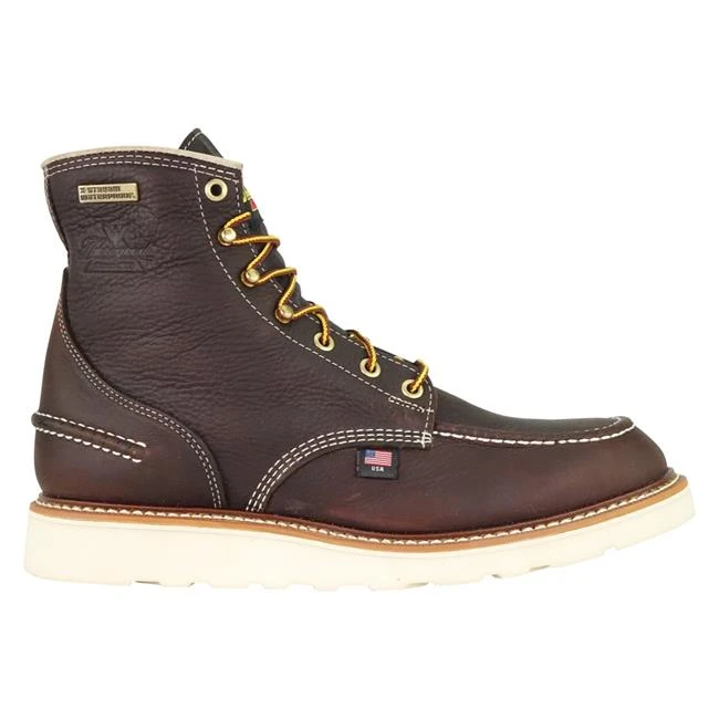 Men's Thorogood 6" 1957 Moc Toe Waterproof Boots - Image 2