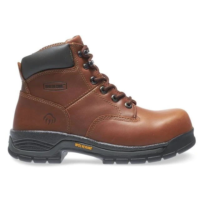 Men's Wolverine 6" Harrison Steel Toe Boots - Image 2