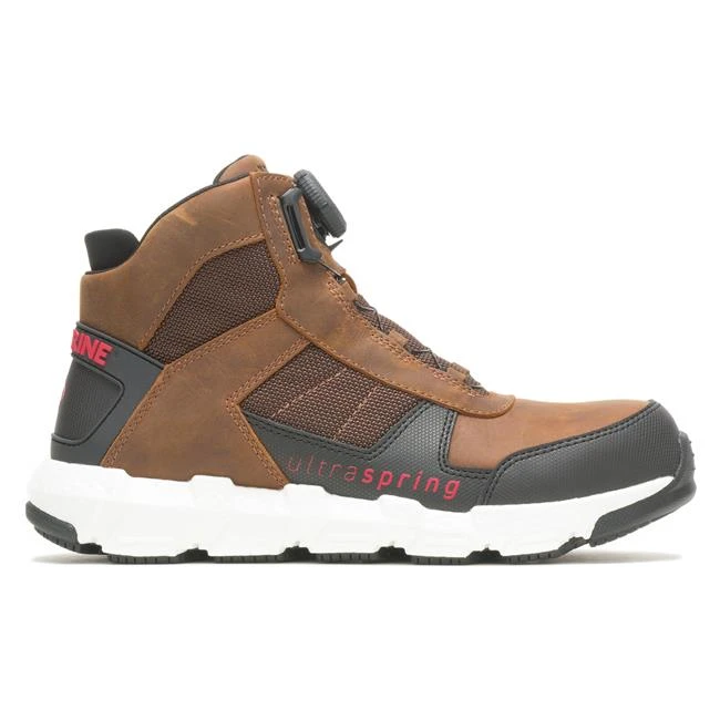 Men's Wolverine 6" Rev Ultraspring Durashock LX Composite Toe Waterproof Boots - Image 7