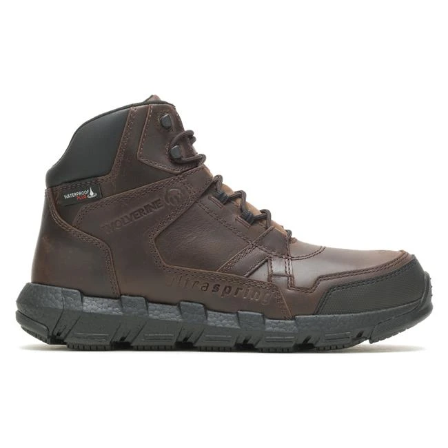 Men's Wolverine 6" Rev Ultraspring Durashock LX Composite Toe Waterproof Boots - Image 2