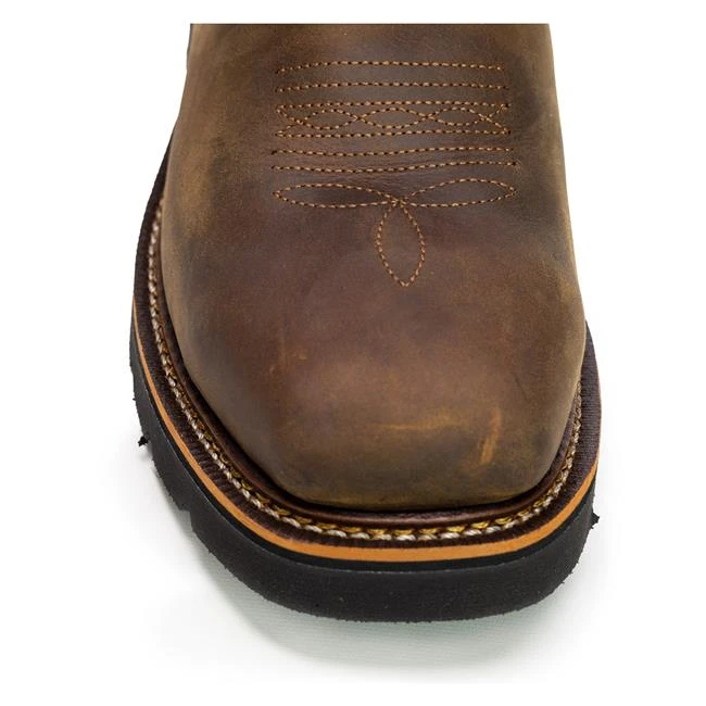 Men's Thorogood American Heritage Square Toe Wellington Waterproof Steel Toe Boots - Image 11