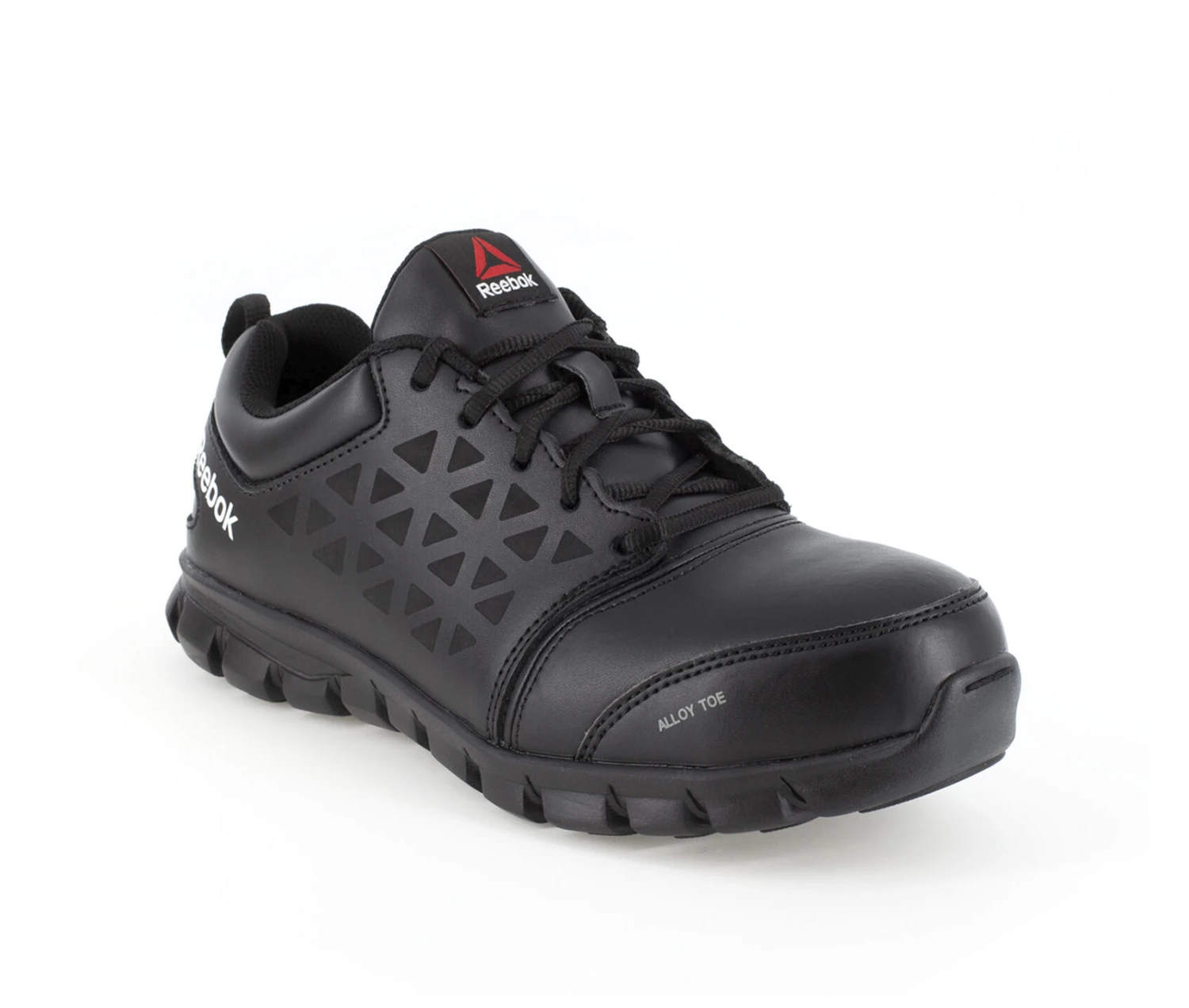 Men's REEBOK WORK Sublite Cushion Leather Electrical Hazard Work Shoes - Image 2
