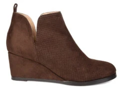 Women's Journee Collection Mylee Wedge Booties