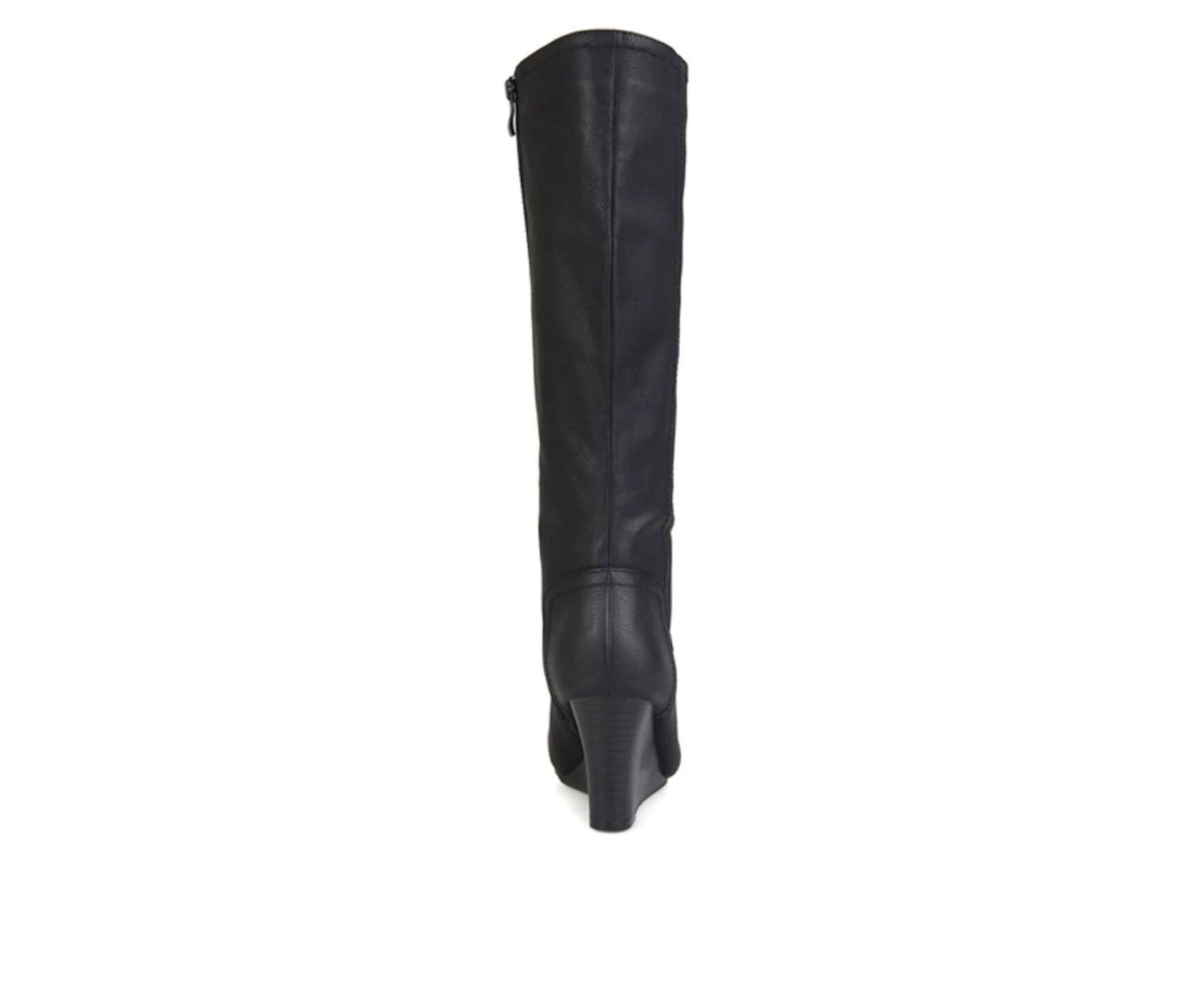 Women's Journee Collection Langly Wedge Knee High Boots - Image 5