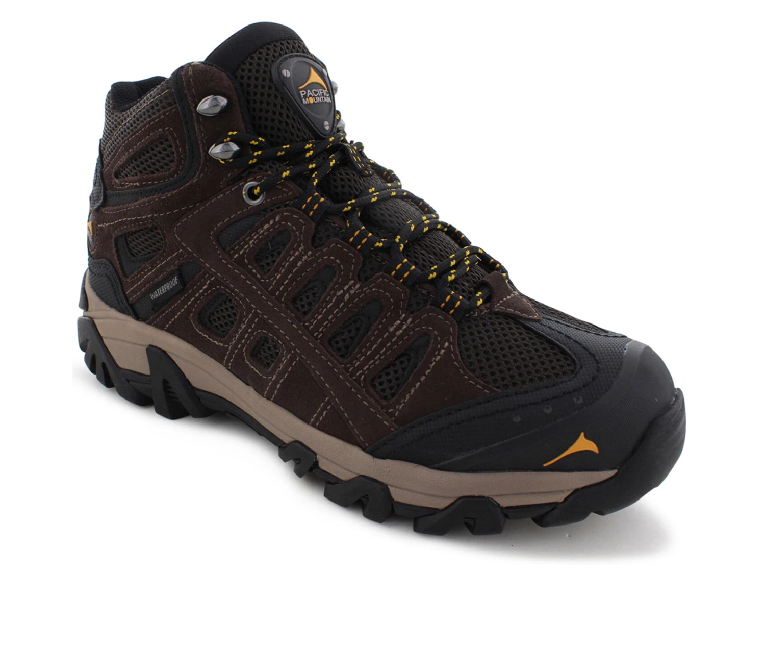 Men's Pacific Mountain Blackburn Mid Waterproof Hiking Boots - Image 2