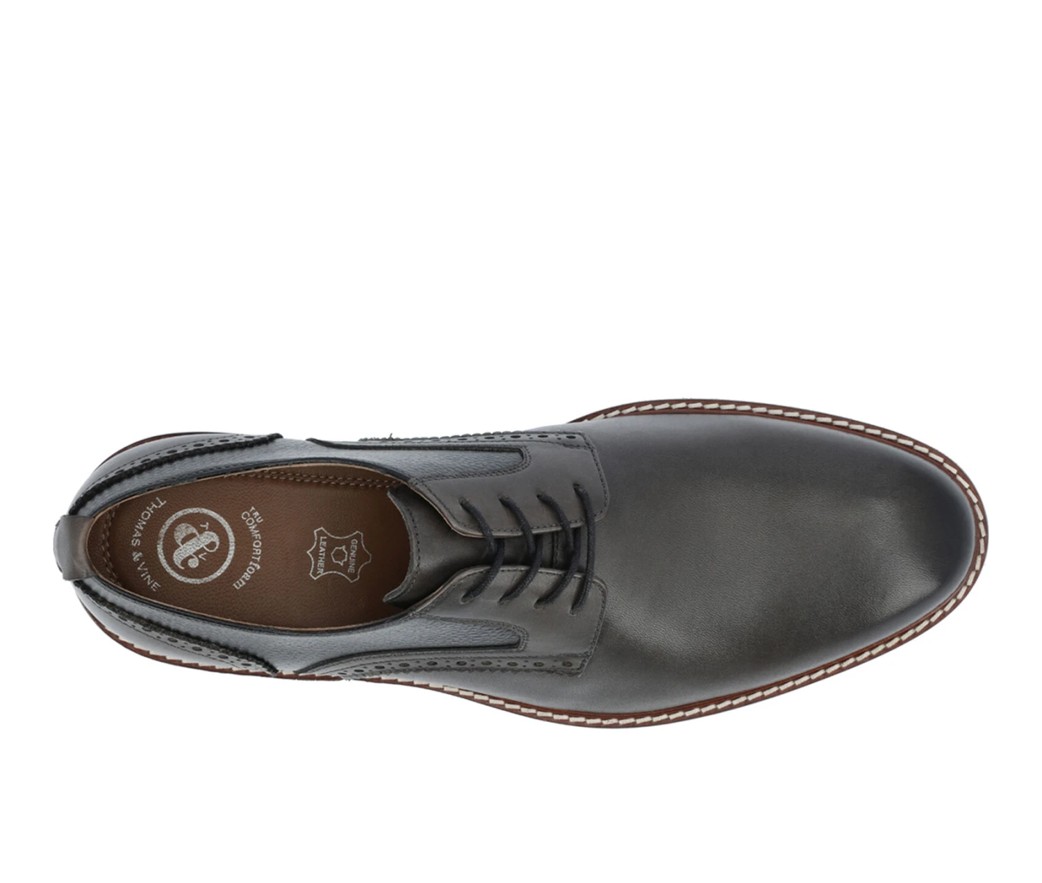 Men's Thomas & Vine Clayton Dress Oxfords - Image 6