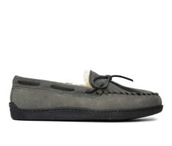 Minnetonka Men's Sheepskin Hardsole Moccasins