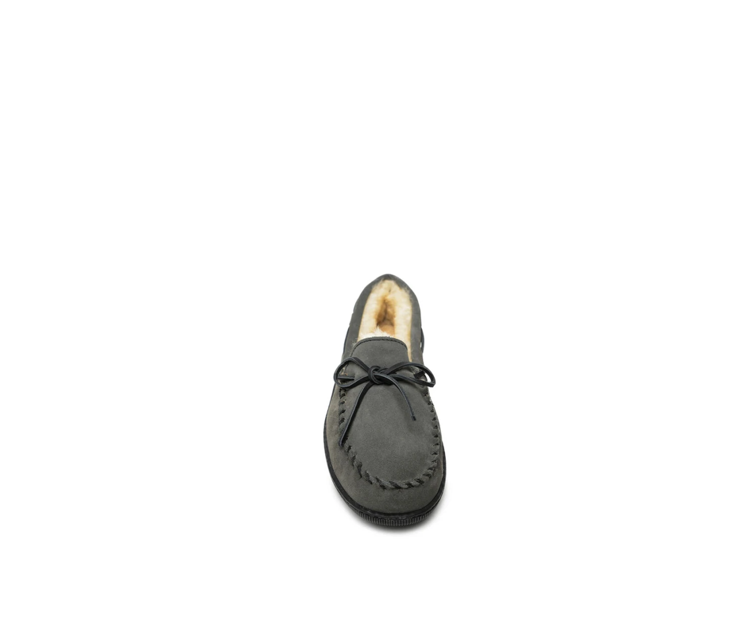 Minnetonka Men's Sheepskin Hardsole Moccasins - Image 3
