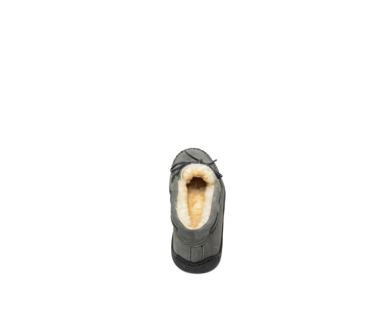Minnetonka Men's Sheepskin Hardsole Moccasins - Image 4