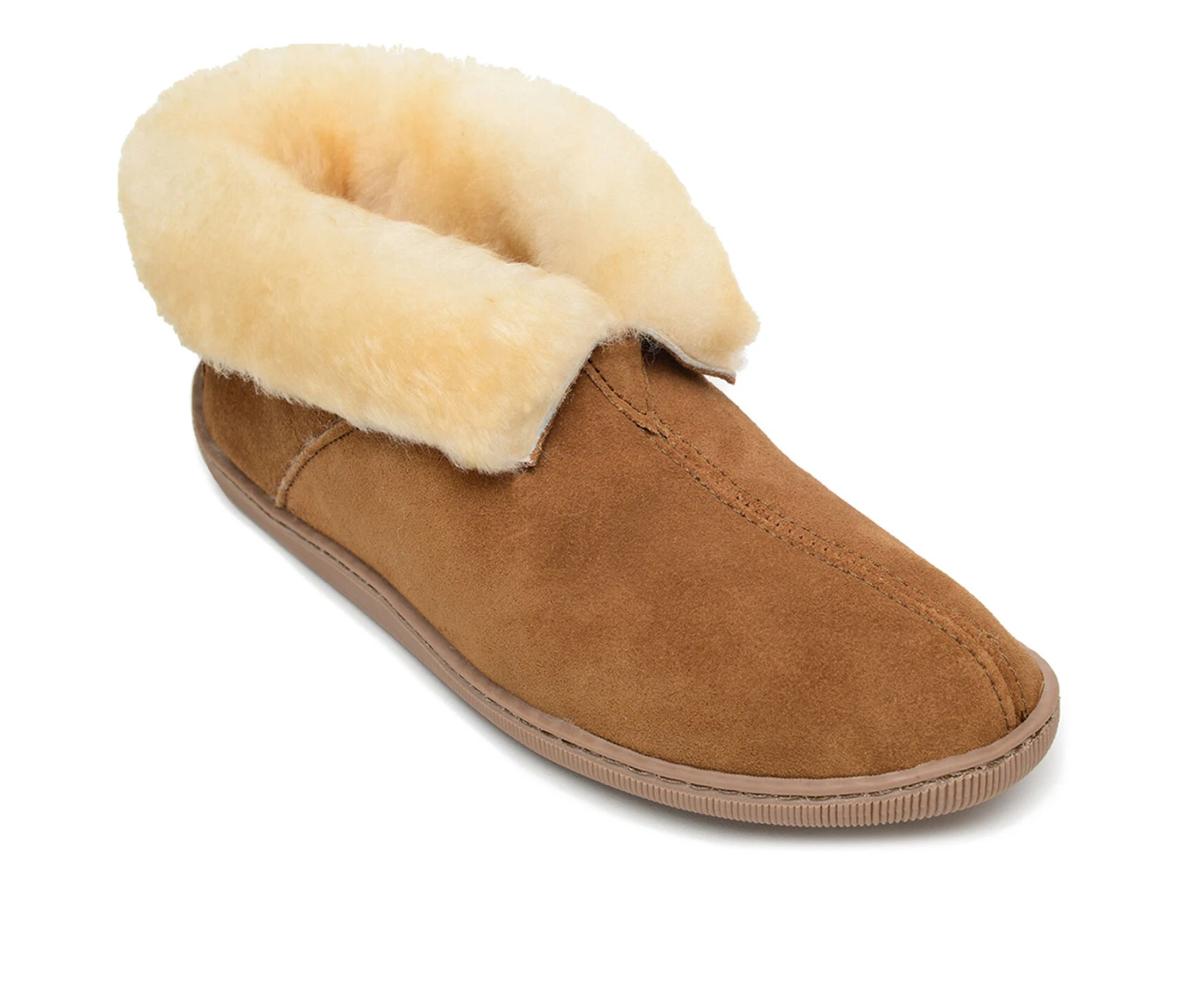 Men's Minnetonka Sheepskin Ankle Boots - Image 2