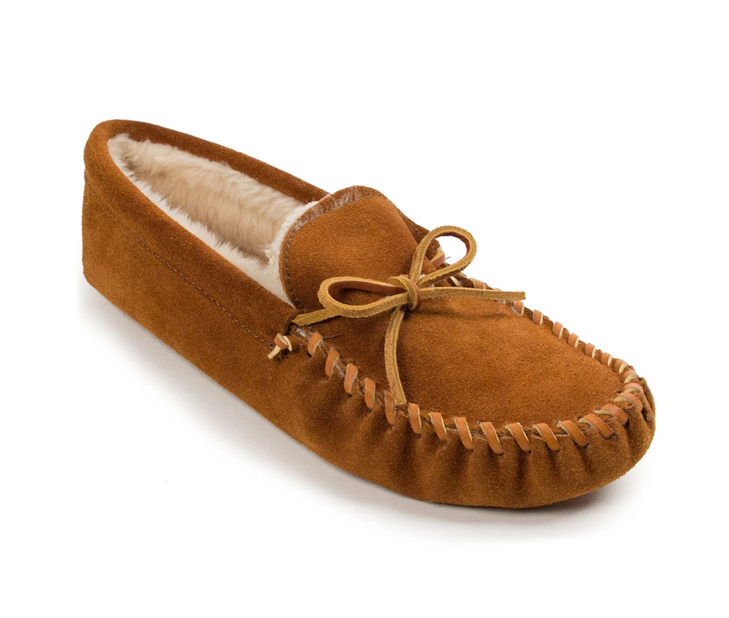Minnetonka Pile Lined Softsole Moccasins - Image 2