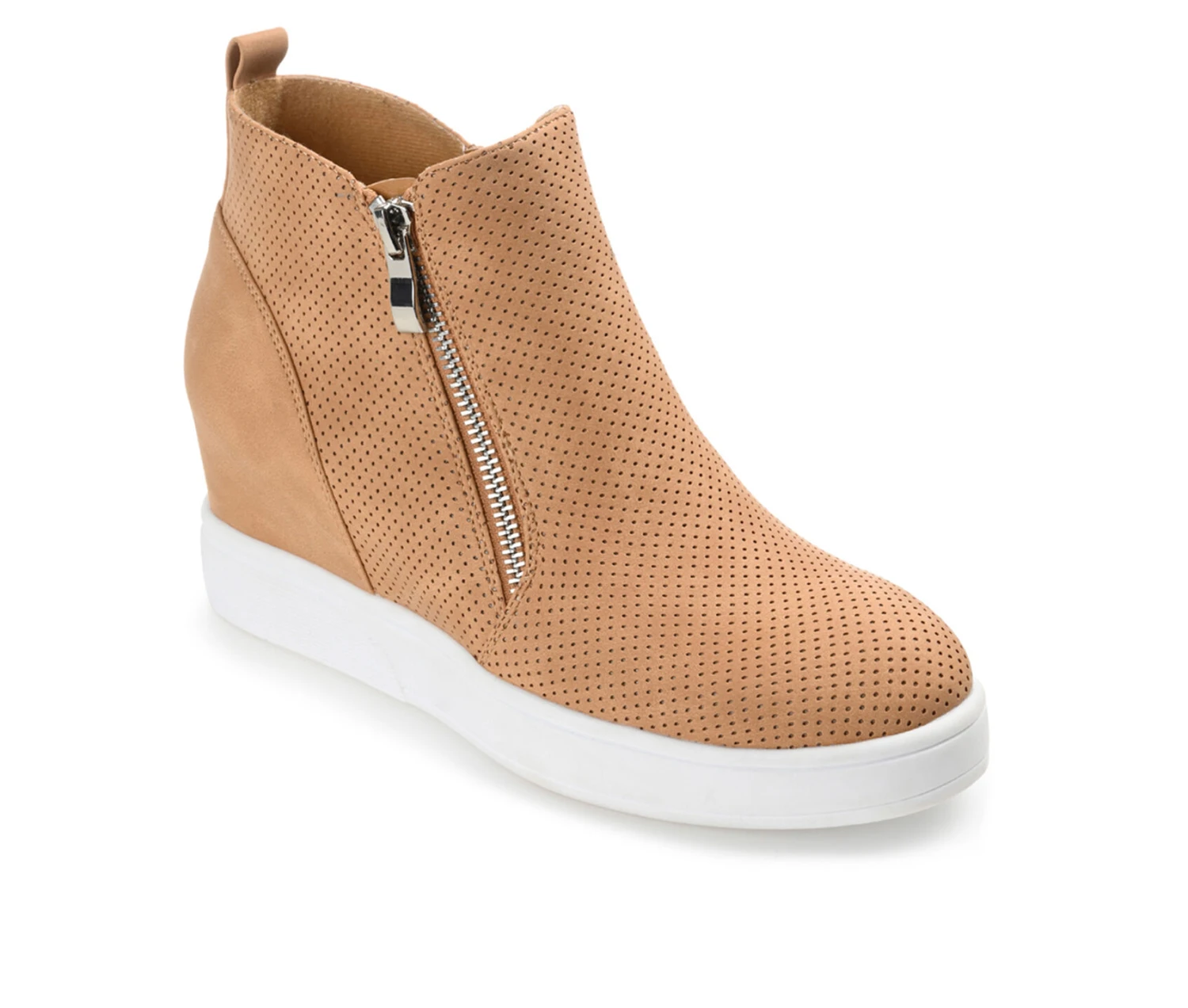 Women's Journee Collection Pennelope Wedge Sneakers - Image 2