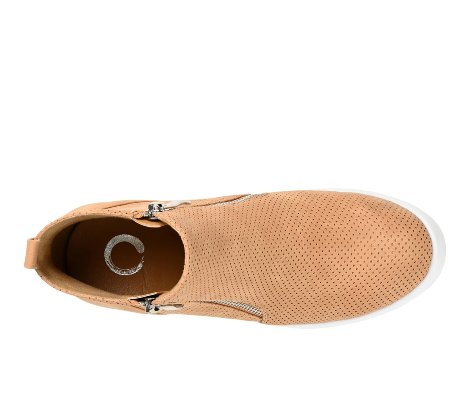 Women's Journee Collection Pennelope Wedge Sneakers - Image 6