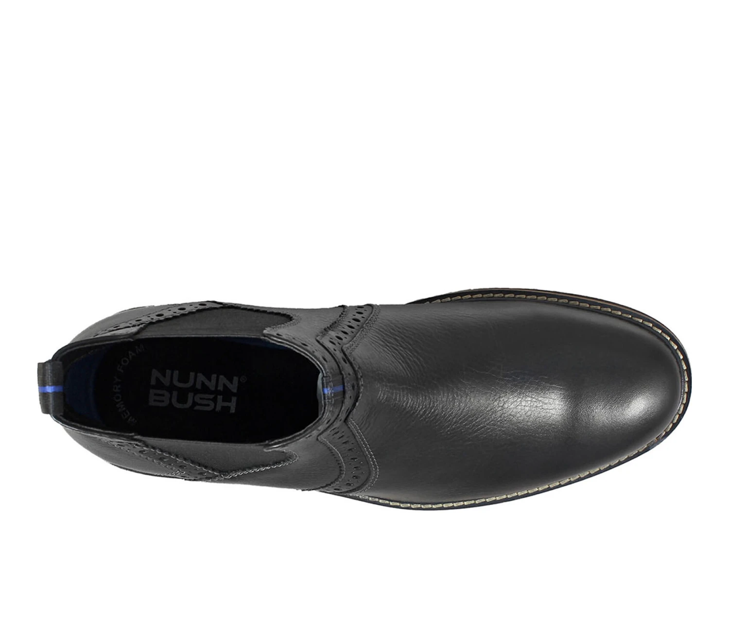 Men's Nunn Bush Otis Plain Toe Chelsea Boots - Image 6