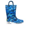 Boys' Western Chief Little Kid Shark Lighted Rain Boots