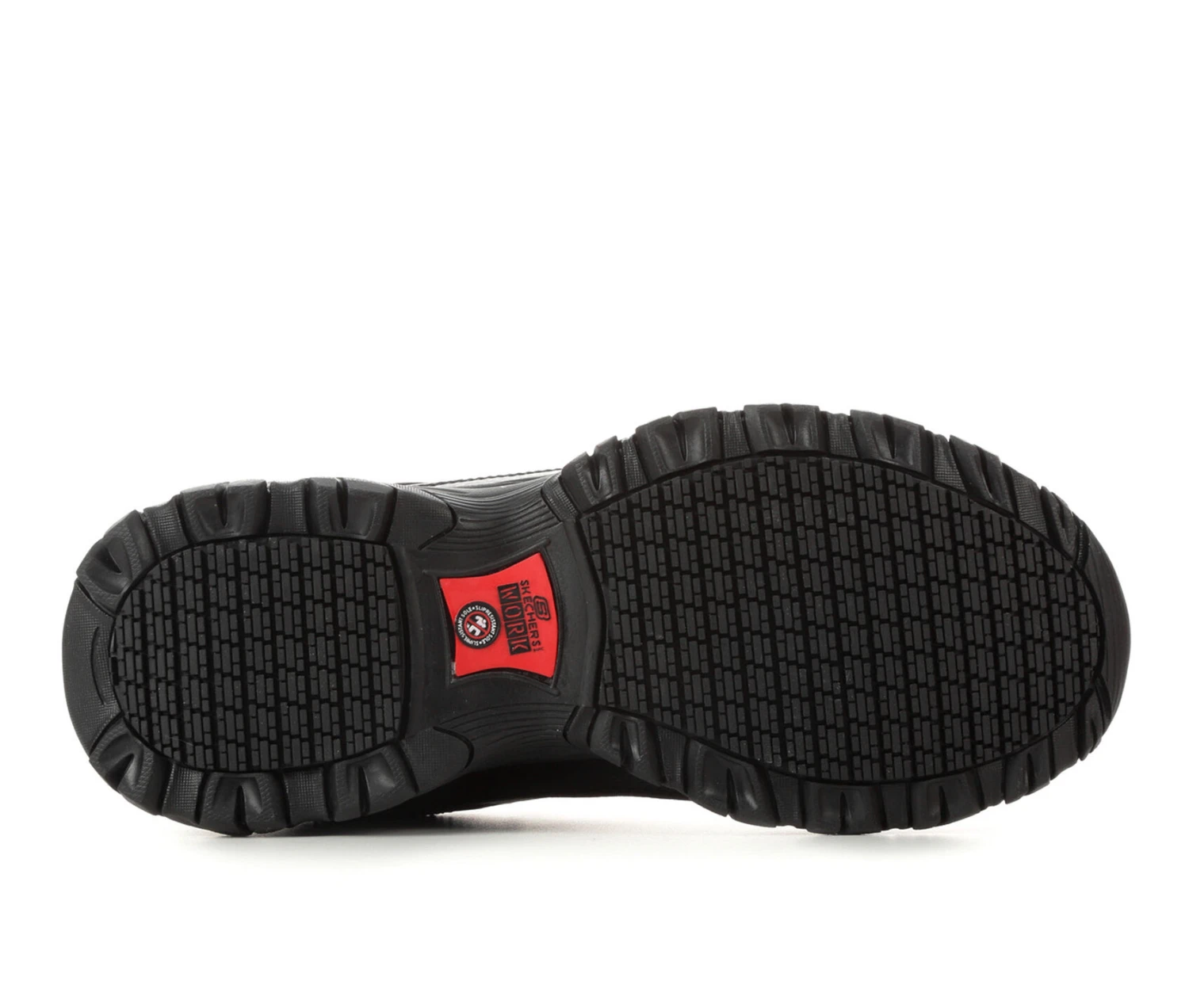 Men's Skechers Work 200080 Soft Stride Fambli Slip-Resistant Shoes - Image 7