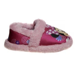 Disney Toddler & Little Kid Minnie Mouse Furry Slip-On Slippers