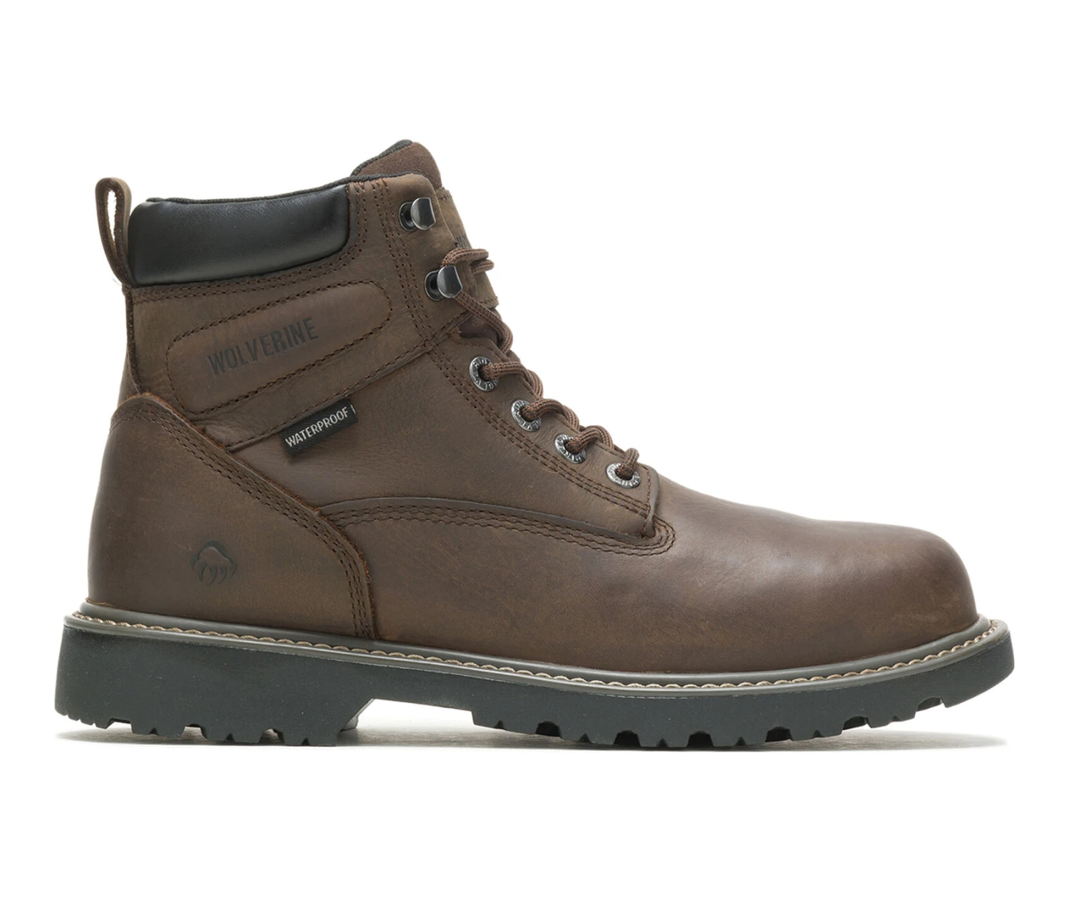 Men's Wolverine Floorhand Waterproof Steel Toe Work Boots