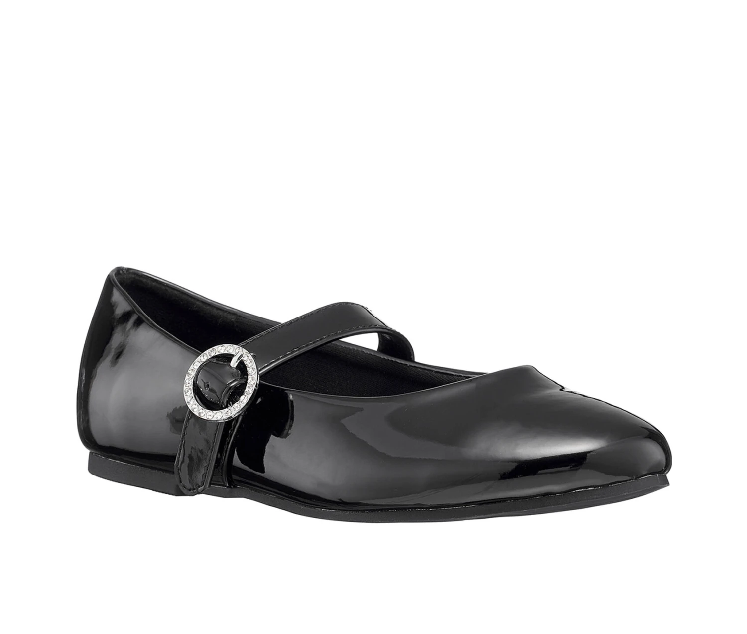 Girls' Jessica Simpson Little Kid & Big Kid Amy Buckle Flats - Image 2